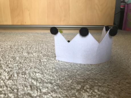 Detska čelenka-korunka,