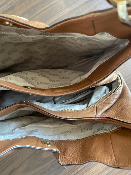 Kožená kabelka michael kors, michael kors