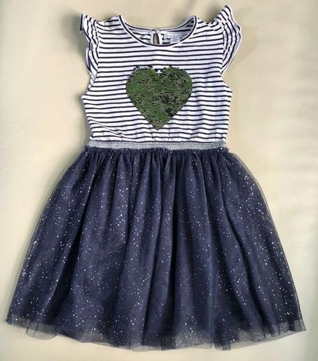 122/128 saty so srdieckom,7-8 r., primark,128