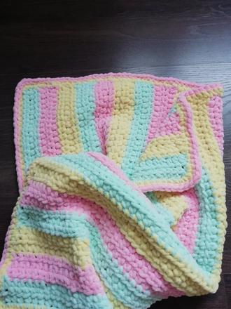 Hackovana deka na zimu,