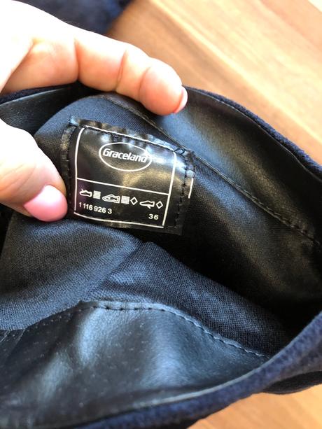 Vysoke modre prechodne cizmy, graceland,36