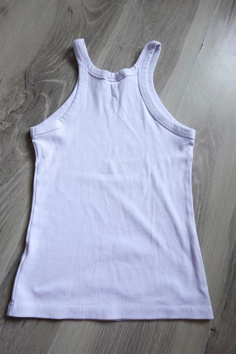 Vrúbkované tričko h&m, h&m,m