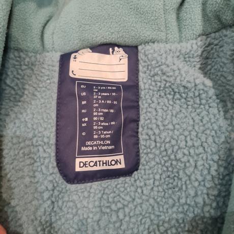 Overal s rukavicami, wedze,98