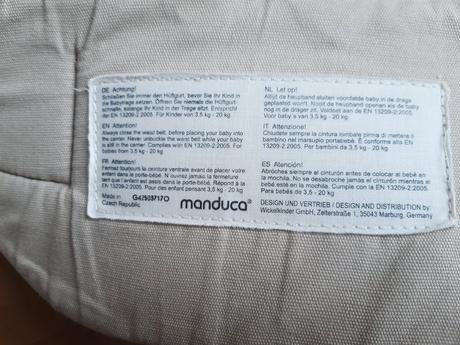 Manduca pieskova, manduca