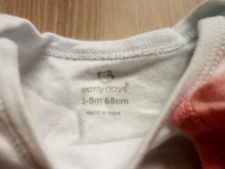 Bodynká early days 3-6m, early days,68