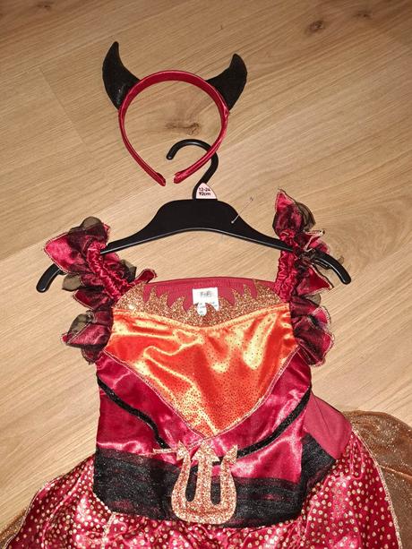 Karnevalový kostým malá čertica, 