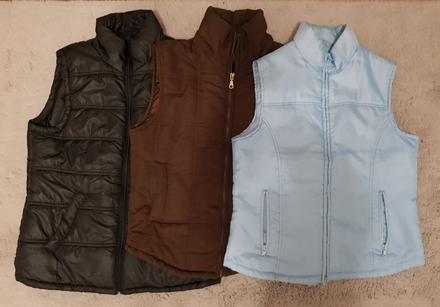 3 prechodné vesty, m