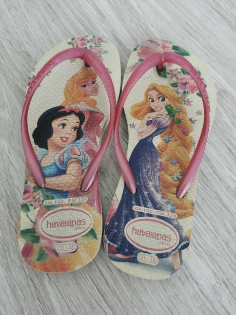 Rozprávkové šľapky havaianas, veľ 33, 33