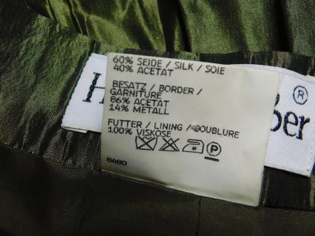 Helene straber luxusna hodvabna sukna ku kroju, 40