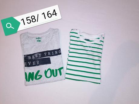 Tričko 1 + 1 darček, tchibo,164