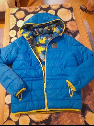 Obojstranná vetrovka bunda 152/158, alpine pro,152
