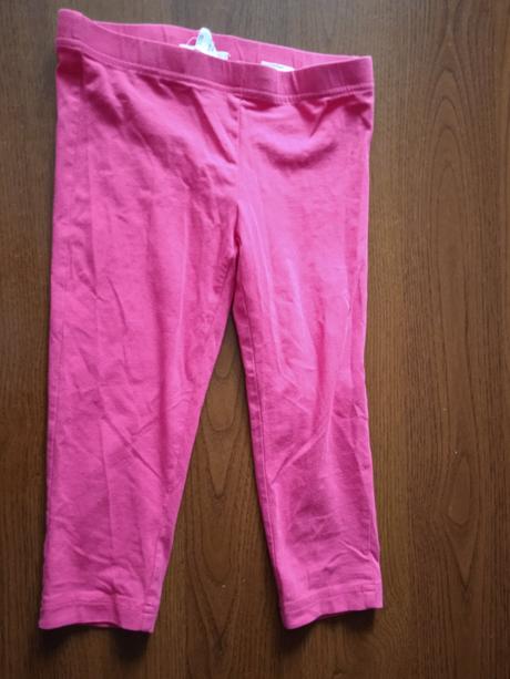 Ružové 3/4 legíny, pepco,116