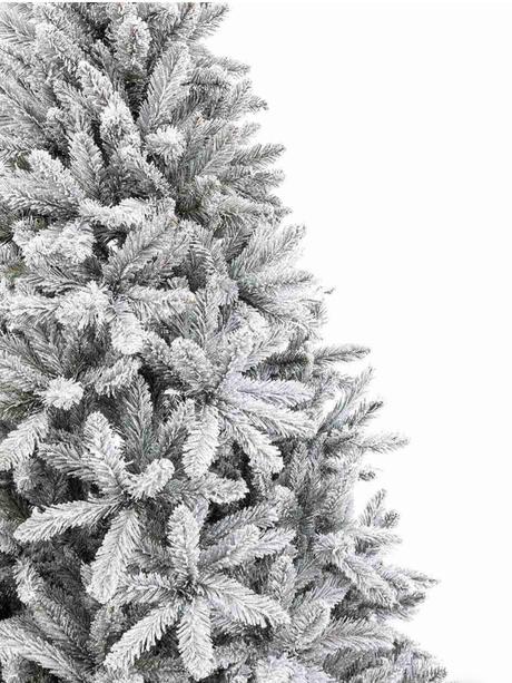 Zasnežený vianočný stromček smrek 250 cm, 