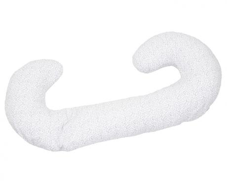 Mega relaxačný vankúš nielen pre mamičky vzor list,