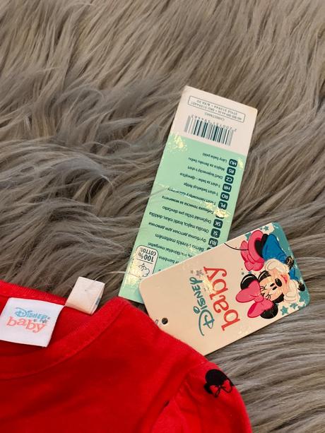 Dievčenské tričko minnie a mickey vianoce (80), pepco,80