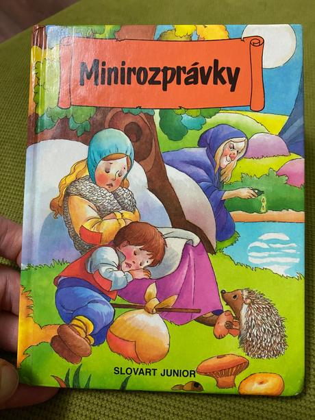 Krásne retro mini minirozprávky slovart junior, 