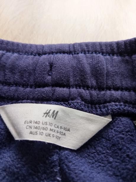 Teplaky na donosenie, h&m,140
