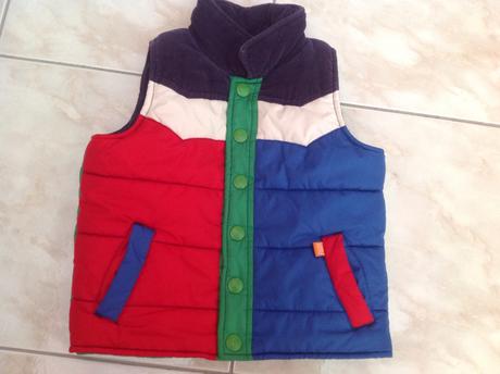 Mothercare little bird zateplena vesta, mothercare,98