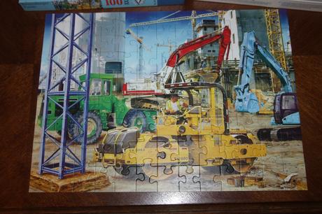 Puzzle stavba 100 xxl, 