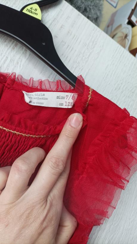 Vyšívané tylové šaty zara, zara,122