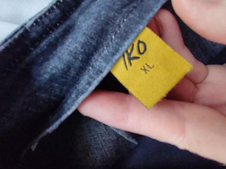 Tehotenské rifle - zvonové, xl