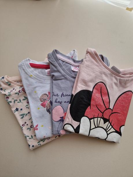 Tričká s krátkym rukávom  4ks- č.98, 98