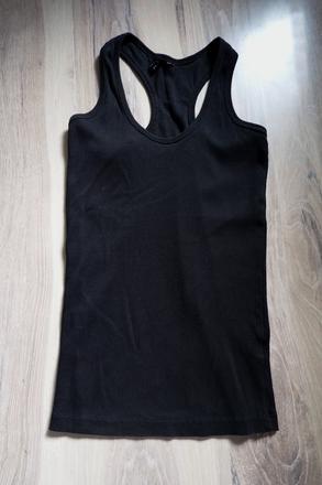 Rebrované tričko h&m, h&m,s