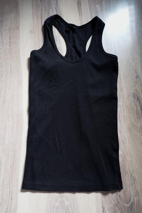 Rebrované tričko h&m, h&m,s