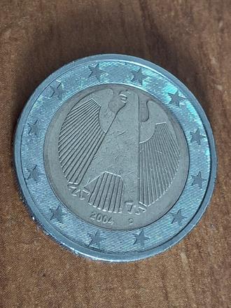 Minca 2 eur 2004 nemecko orol d, 