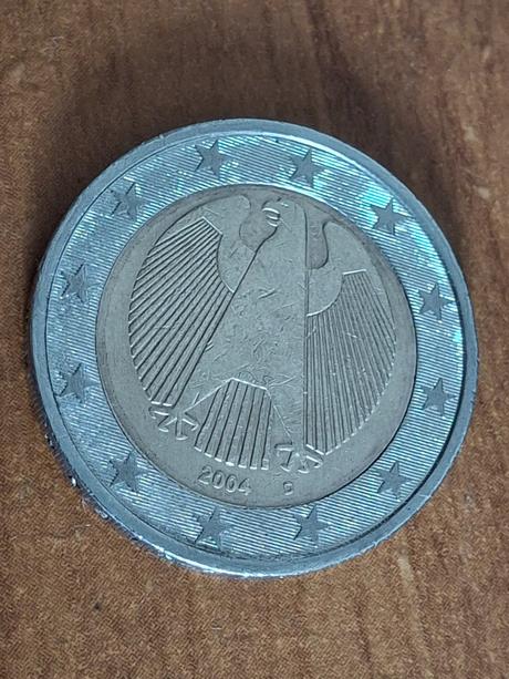 Minca 2 eur 2004 nemecko orol d,