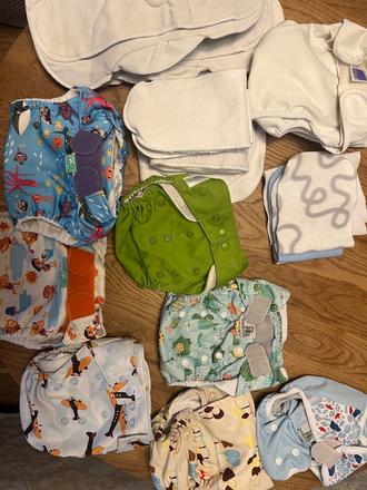 Výbava-látkové plienky, grovia