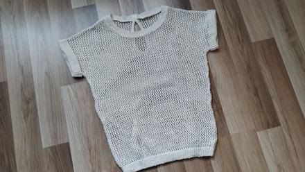 Dierkovany pulóver s krátkym rukávom, esmara,s