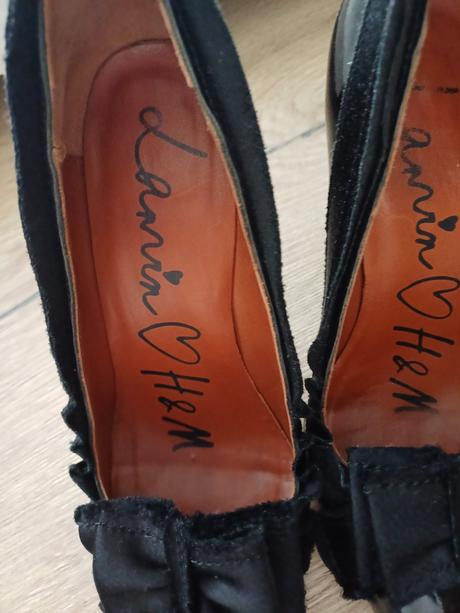 Kráásne lodičky lanvin&hm, č.38, h&m,38