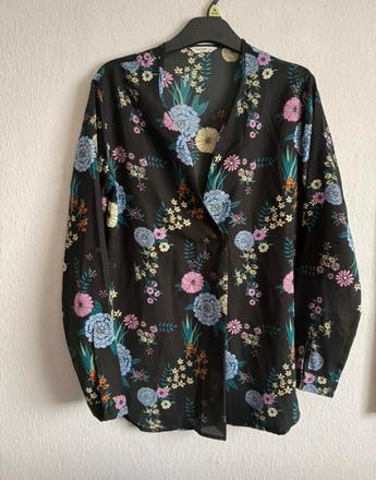 Calliope krasna kvetovana trendy top bluzka tunik, calliope,m