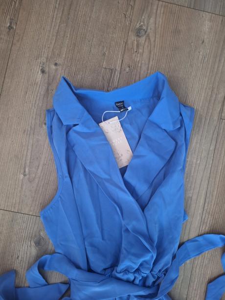 Modre saty s vreckami, l / m