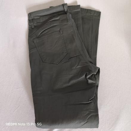 Matné koženkové nohavice, m