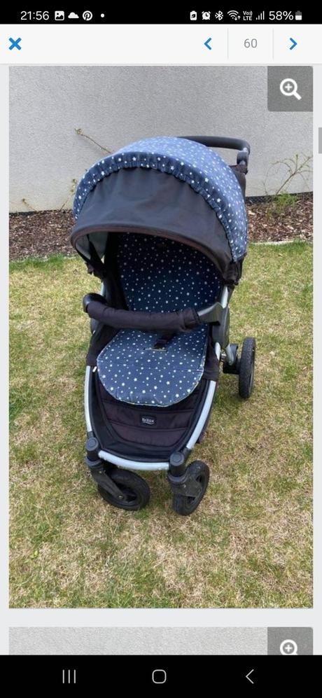 Kocik britax 3 kombinacia, britax,britax b-motion 4