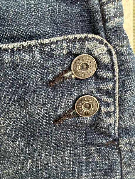 Levis riflova dzinsova minisukna znackova, levis,m