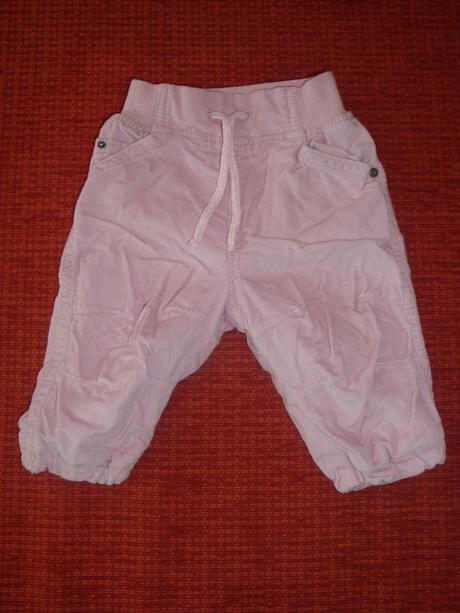 Zateplené menčestráky 1xoblečné, h&m,56