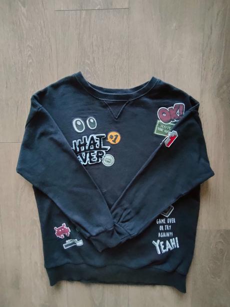 Štýlová mikina zn.zara, 9-10 r., 140 cm, zara,140