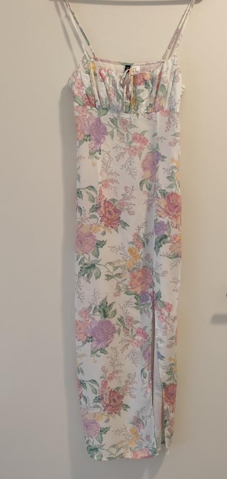 Kvetinové šaty, h&m,xs