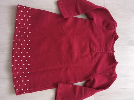 Teplakove saty cyklamenove, lupilu,86