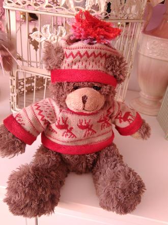 Medvedík vianočný čas,