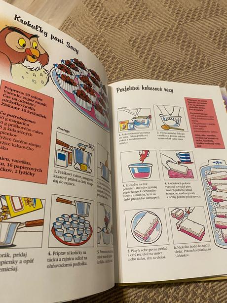 Zberateľský walt disney recepty macka pufa 1995, 