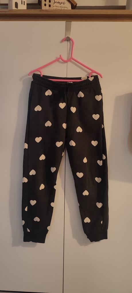 Tepláky, h&m,140