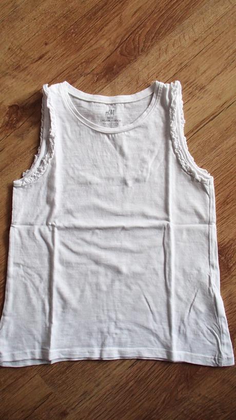 Dievčenské letné tielko v.122/128, h&m,122