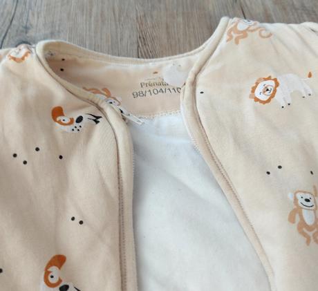 Béžový dlhý spací vak, prénatal