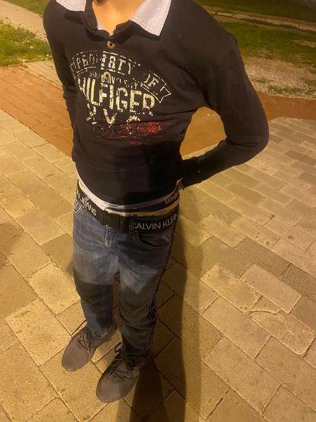 Tricko košeľa 134 tommy hilfiger, tommy hilfiger,134