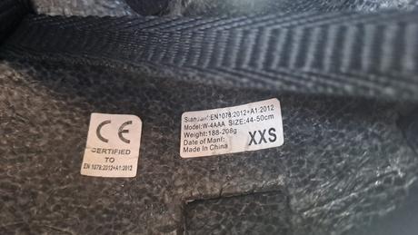 Prilba xxs, xs