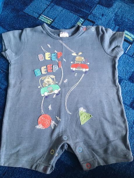 Bavlnené opalovačky modre 0-3 mesiace, cherokee,56